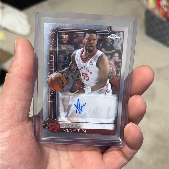 Alijah Martin Toronto Raptors Autograph - Picture 1 of 2